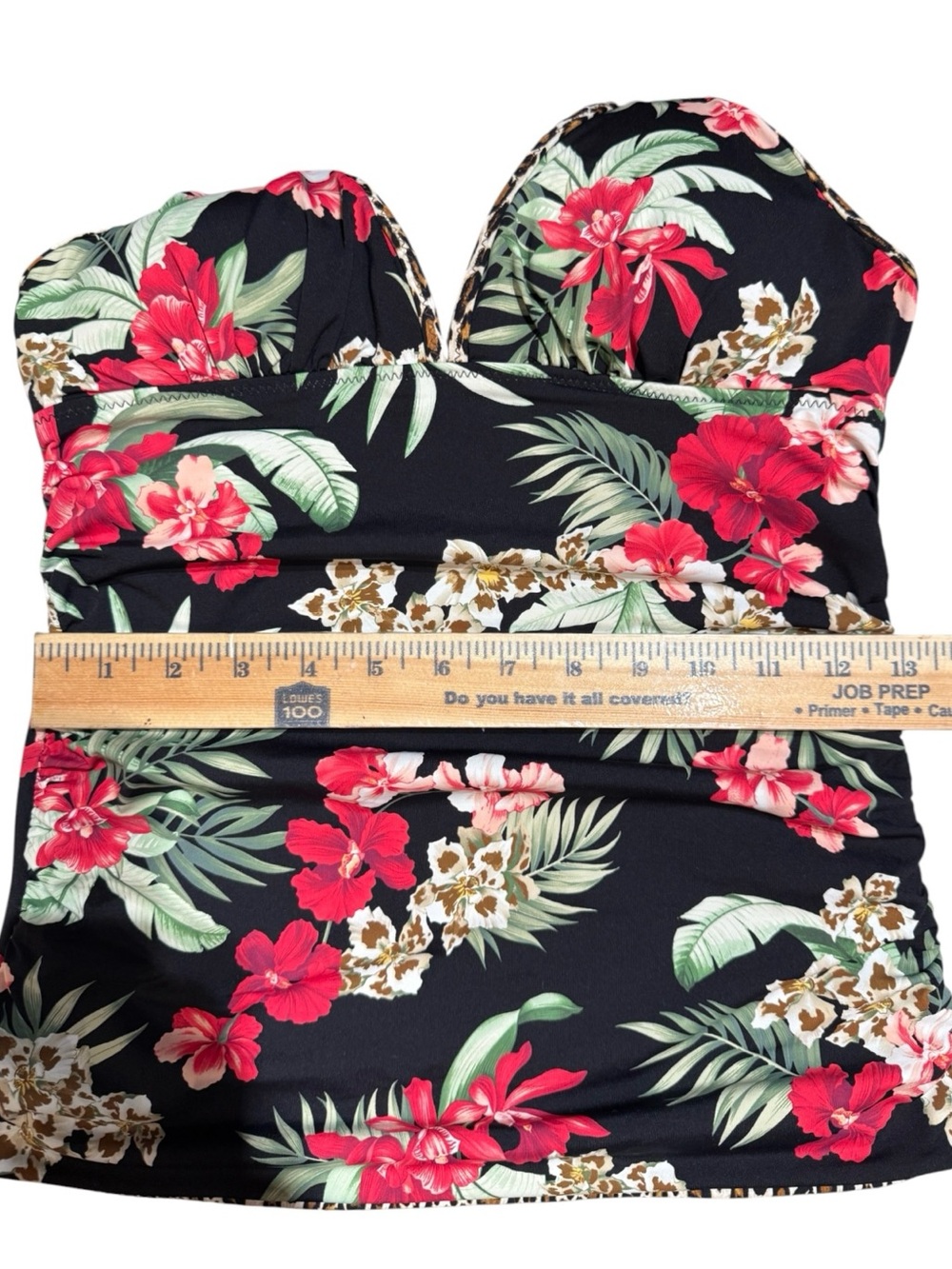 NWOT Tommy Bahama Lily Cat Reversible Halter Tankini Top - Picture 16 of 16